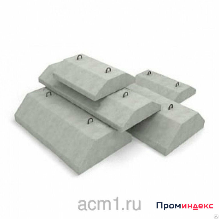 Фундаментные Блоки ФЛ 6.12.3, 1180х600х300, 0.205 М. Куб, ГОСТ.