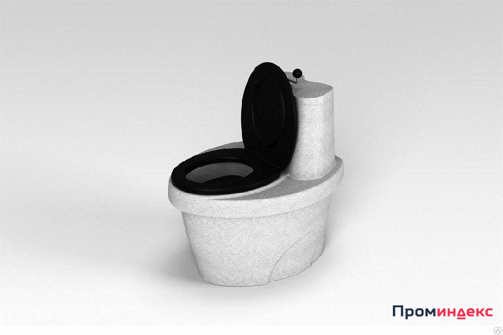 Туалет торфяной "Rostok" с термосиденьем белый гранит купить в ...