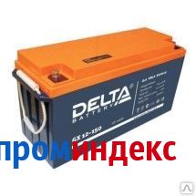 Фото Аккумулятор 12В Delta GX 12-150, 150А*ч