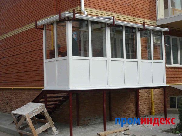 Фото Балконный блок металлопластиковый, профиль Enwin