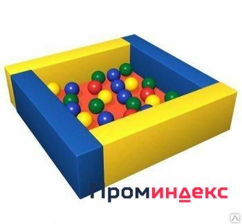 Фото Сухой бассейн с шариками «Лужайка» ДМФ-МК-06.13.00