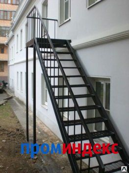 Фото Изготовление лестниц металлических