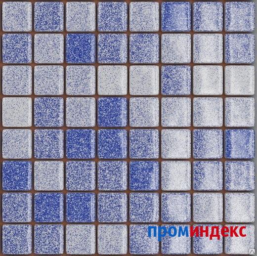 Фото Стеклянная мозаика синий кобальт 25-ST-M-003