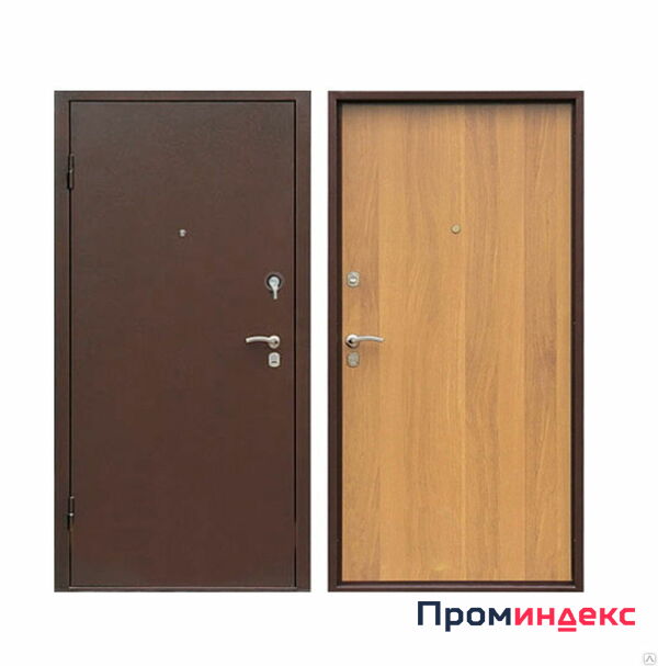 Фото Дверь металлическая входная утепленная М-01 (размеры 2050*860, 2050*960)