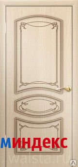 Фото Дверь межкомнатная шпонированная Версаль - Выбеленный дуб