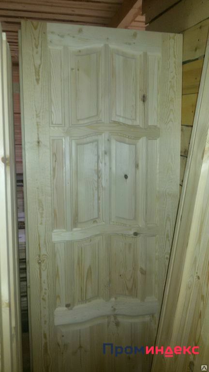 Фото Дверь межкомнатная филенчатая, массив, с коробкой 800мм*1800мм