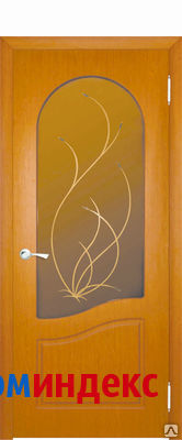 Фото Анастасия дверное полотно с ПВХ покрытием