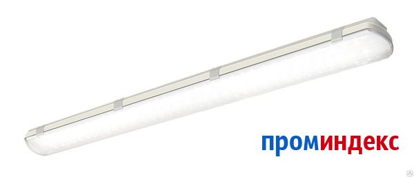 Фото Светодиодный светильник спромышленный IP65 (аналог ЛСП 2x36) опаловый
