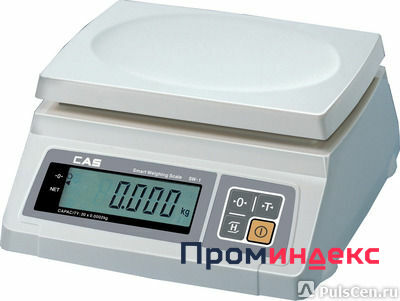 Фото Весы электронные фасовочные CAS SW-10 до 10 кг.