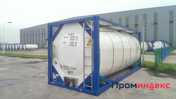 Фото Танк – контейнер Т11, для перевозки серной кислоты химических веществ