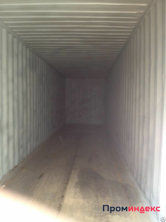 Фото 40-футовый контейнер, размеры 1200х244х290, б/у