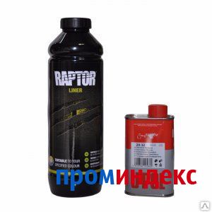 Фото Раптор (Raptor) – защитное покрытие повышенной прочности, черный (U-POL)