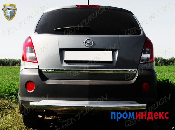 Фото Защита заднего бампера на Opel Antara