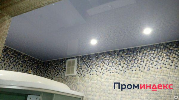Фото Стандартный потолок в ванной 4кв.м