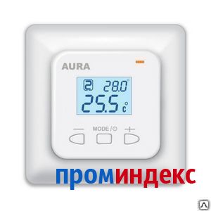Фото Регулятор температуры теплого пола AURA LTC 440 (2 зоны обогрева)