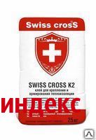 Фото Swiss Cross К2 клей для крепления и армирования теплоизоляциии зима 25кг