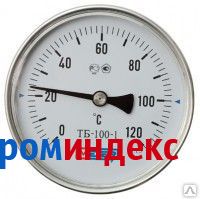 Фото Термометры биметаллические ТБ-080-1,5 Д 80 кл.т. 1,5 (0-160 С) (Метер)