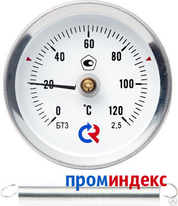 Фото Термометр биметал. БТ-30.010 (0.. 100°С, 2,5)