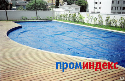 Фото Бассейновая укрывная пузырьковая плёнка - 1,5м*50п/м - 75 м.кв. рулон