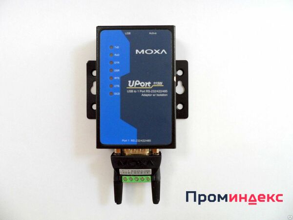 MOXA UPort 1150I - 1-портовый преобразователь купить в Москве, цена ...