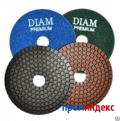 Фото Алмазный гибкий шлифовальный круг DIAM Wet-Premium 800