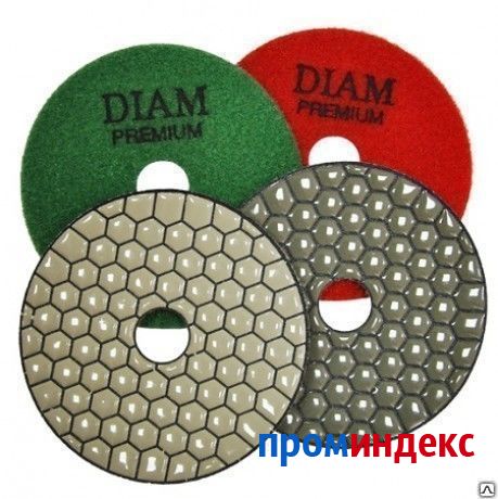 Фото Алмазный гибкий шлифовальный круг DIAM Dry-Premium 1500