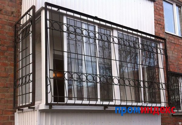 Фото Сохранение решетки на балконе (вынос)