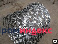 Фото ЕГОЗА 500-50-5 СББ (спиральный барьер безопасности) колючая проволока ЕГОЗА
