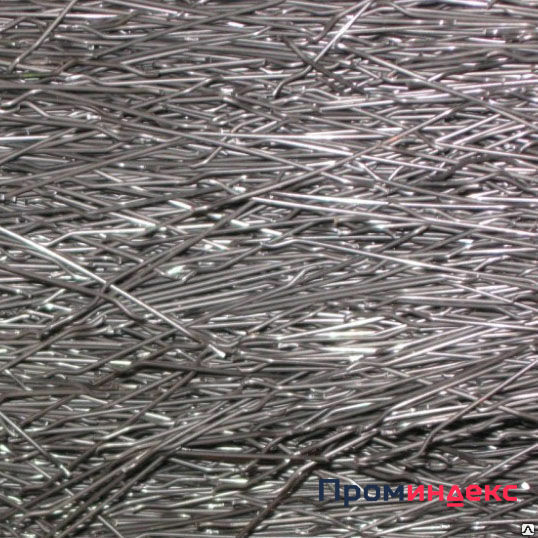Фото Фибра стальная 30 мм из сляба из листа и проволоки