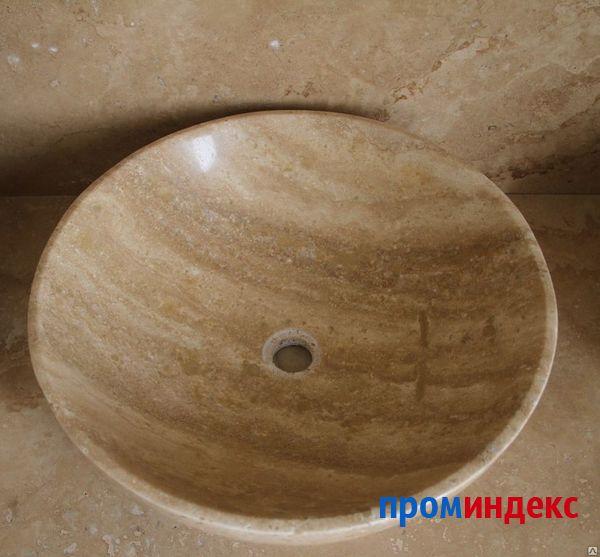 Фото Раковина из камня для ванной комнаты
