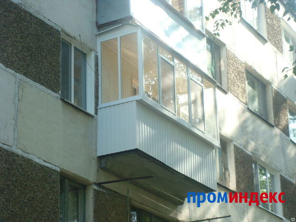 Фото Алюминиевые окна на балкон