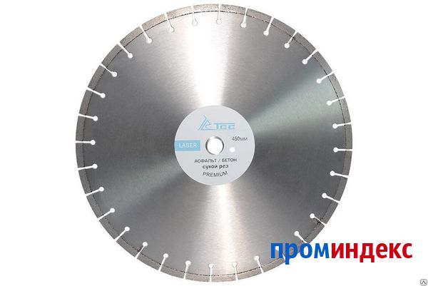 Фото Алмазный диск ТСС 450-premium (асфальт, бетон, бордюры, брусчатка)