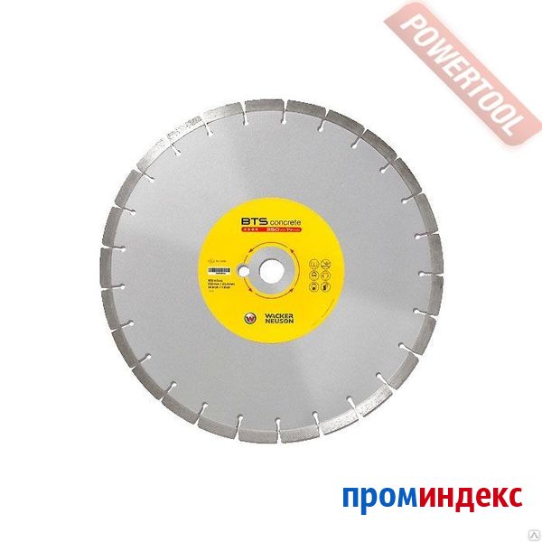 Фото Алмазный диск по асфальту 350/25,4 для шовнарезчика (высота сегмента 12 мм)