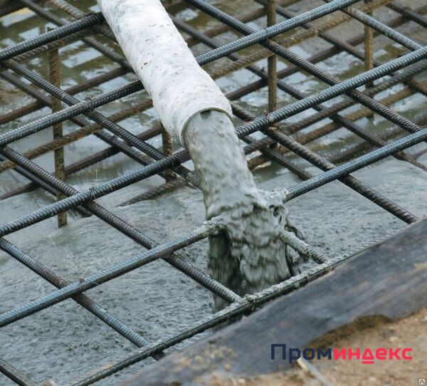 Фото Заливка и укладка бетона - ручной (готовая опалубка, армирование)
