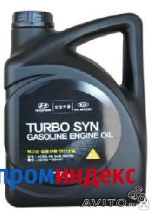 Фото Масло моторное Hyundai Turbo Syn Gasoline Engine Oil5w-30 (4 л.)