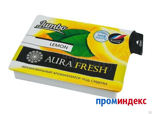 Фото Арoматизатор " AURA FRESH JUMBO" Lemon (180 гр)