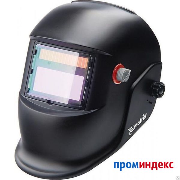 Фото Щиток защитный лицевой (маска сварщика) с автозатемнением // MATRIX