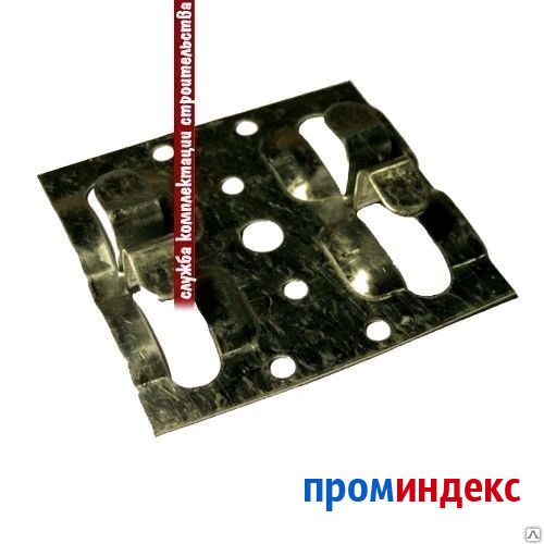 Фото Крепежный кляммер рядовой ККР-70 нержавеющая сталь 430 1.2 мм