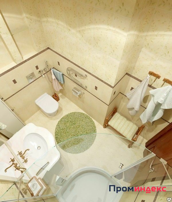 Фото Дизайн ванной комнаты с туалетом