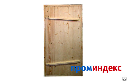 Фото Дверь крестьянская, глухая 1800*800 мм, (размеры по коробке)
