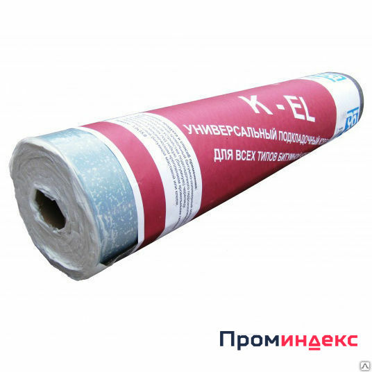 Фото Ковер подкладочный Icopal  K-EL  с самоклеящейся полосой (1000х15000 мм)