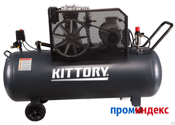 Фото Компрессор воздушный Kittory KAC-300/90S3 (4,0 кВт,700 л/мин.10 Бар)
