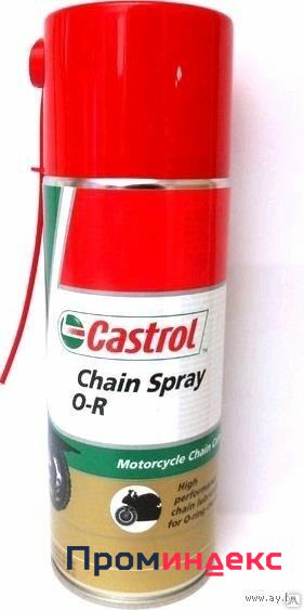 Фото Масло для мототехники Castrol Chain Spray O-R, 0,4 л