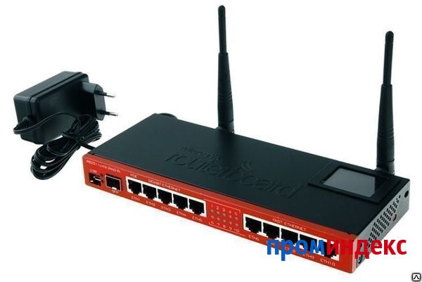 Фото Маршрутизатор MikroTik RouterBoard RB2011UiAS-2HnD-IN