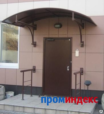 Фото Козырек над входом