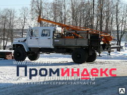Фото Бурильно-крановая машина БКМ-318-01 (5мест. кабина) ГАЗ-33081(гидр.привод)