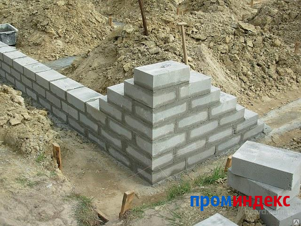Фото Фундаментный бетонный блок ФБС-12-3-6т