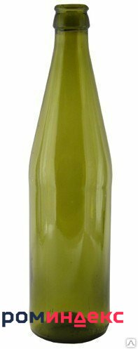 Фото Бутылка пивная зеленая 0,5 л. коробка 20 шт