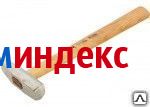 Фото Молоток слесарный 600 г, квадратный боек, деревянная ручка Россия