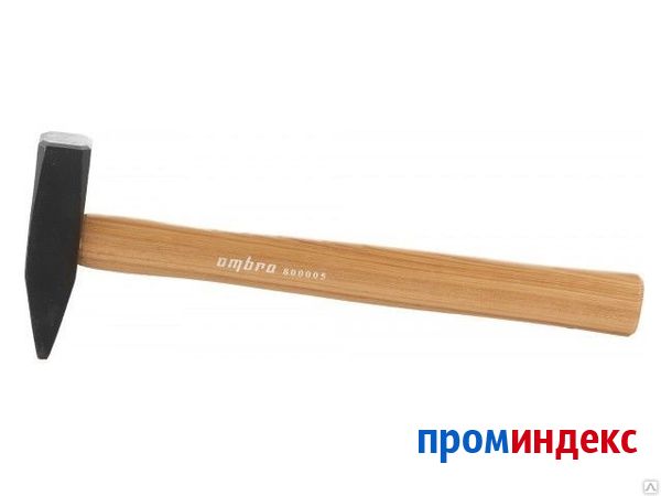 Фото Молоток с деревянной ручкой 500гр, 800005, Ombra